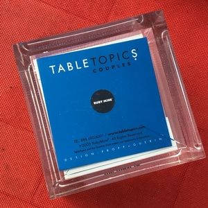 ✨Table Topics✨Couples Edition 2003